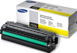 Samsung CLT-Y506L High Yield Yellow Toner Cartridge (SU517A)