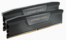CORSAIR VENGEANCE DDR5 64GB (2x32GB) DDR5  5200 (PC5-41600) C40 1.25V - Black CMK64GX5M2B5200C40