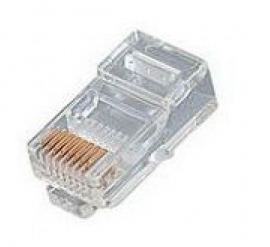 4cabling 8 Position Stranded Rj45 Cat 5e Crimp Plug 100 Pack 005.002.0112