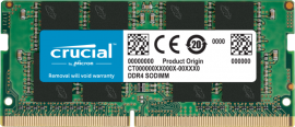 Crucial DDR4 8GB 3200Mhz (PC-25600) CL22 SR x8 Unbuffered Non-ECC SODIMM 260pin (CT8G4SFRA32A)