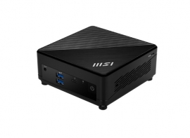 MSI CUBI 5 12M-009BAUMini PC Barebone: Intel® Core™ i3-1215U, Intel® UHD Graphics, 1x M.2 SSD/2.5" SATA SSD, 2x DDR4 SO-DIMMs, Front: 2x USB 3.2 Gen2 1x Thunderbolt 4 (USB Type C port) 1x Mic-in/Headphone-out combo, Rear: 2x USB 3.2 Gen 2 Type A 1x 2.5Gb