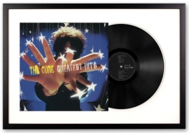 Vinyl Album Art Framed The Cure Greatest Hits - Double UM-5715434-FD