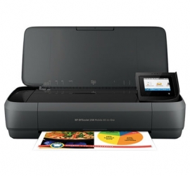 Hp Officejet 250 Mobile Aio Printer, A4, 9ppm Blk, 3.6ppm Clr, 1yr Cz992a