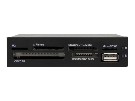 Startech.Com USB2.0 Multi Card Reader, Sd/ Micro Sd/Cf To Idc, Idc USB Cable, 2YR 35FCREADBK3