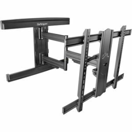 StarTech.com Tv Wall Mount For Up To 80" Vesa Mount Displays - Low Profile Full Motion Tv Mount - Heavy Duty Adjustable Articulating Arm - 1 Display(s) Supported - 203.2 Cm (80") Screen Support - 50 Kg Load Capacity - 200 X 100, 200 X 200, 300 X 200, 300