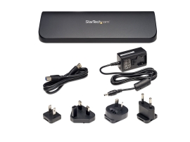 Startech USB 3.0 Dock, Dual Display, HDMI, Dvi, VGA, USB(3), RJ45, 3YR USB3SDOCKHDV