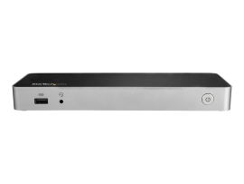 Startech.Com USB-C 4K Dock, Dual Display, HDMI, DP, USB(4), TB3 Compatible, 60W, Ac, 3YR DK30CHDDPPD