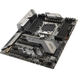 Msi X299 Tomahawk Ac Desktop Motherboard - Intel X299 Chipset - Socket R4 Lga-2066 - Intel Optane Memory Ready - Atx - 128 Gb DDR4 Sdram Maximum RAM - Dimm - 8 X Memory Slots - Gigabit Ethernet - 8 X Sata Interfaces X299 TOMAHAWK AC