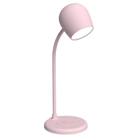 Kreafunk Ellie Lamp W/ Qi Charger And Bluetooth Speaker - Dusty Rose KFYEW3