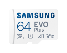 Samsung Mb-Mc64Sa 64GB Evo Plus MicroSDXC Card FFCSAMMBMC064SA