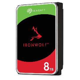 Seagate Ironwolf Nas 8TB, 3.5" Sata Hard Drive, 3YR Wty (Ver 1) ST8000VN004