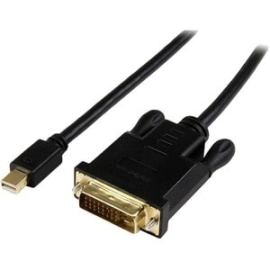 StarTech.com 6ft Mini DisplayPort To Dvi Cable, Active Mini DP To Dvi-D Adapter/Converter Cable, 1080p Video, MDP To Dvi Monitor/Display - Cable For Video Device, Notebook, Monitor, Projector, MacBook, Ultrabook - First End: 1 X 20-pin Mini DisplayPort D
