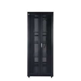 4Cabling 45RU 800mm Wide X 800mm Deep Server Rack With Bi-Fold Mesh Door 002.001.4508