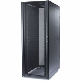 NetShelter Sx 45U 750mm Wide X 1200mm Deep Enclosure With Sides Black AR3355