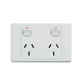 4C | Ultima Double Power Point 250V 10A | Horizontal 040.000.0075