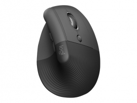 LOGITECH LIFT VERTICAL ERGONOMIC MOUSE FOR BUSINESS, LOGI BOLT, BT, GRAPHITE, 2YR WTY 910-006497