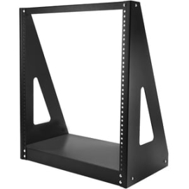 StarTech.com 2-Post 12U Heavy-Duty Desktop Server Rack, Small Open Frame 19in Network Rack For Home/Office It Equipment, Taa Compliant - 12U 2-Post Open Frame Desktop Rack Unit For 19" Servers/data/studio Units - For Small Office/home Spaces With Easy Ac