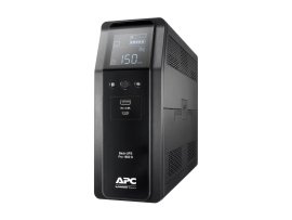 APC (BR1600SI) Back-UPS Pro (BR)1600VA, SINEWAVE,8 Outletsavr, LCD, Interface BR1600SI