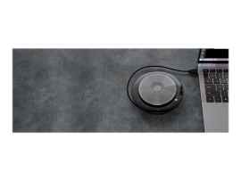 Jabra Speak 750 Uc Speaker, Omni Direction Mic,Aec,USB-A + Bluetooth + Link 370 Dongle 7700-409