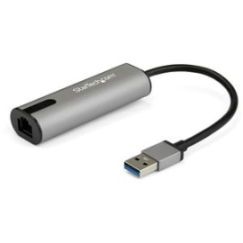 StarTech.com 2.5Gigabit Ethernet Adapter For Notebook, Computer - 10Base-T, 1000Base-T, 100Base-TX, 2.5GBase-T - Portable - USB 3.0 Type A - 1 Port(s) - 1 - Twisted Pair US2GA30