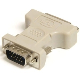 StarTech.com Dvi To VGA Cable Adapter - Dvi-I (F) - Hd-15 (M) - 1 X 29-pin Dvi-I Video Female - 1 X 15-pin Hd-15 VGA Male - Beige DVIVGAFM