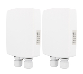 LigoWave | LigoVision 5-15ac Wireless Bridge Kit – Pre-Configured 5GHz Outdoor Kit For Cctv & Ptp/Ptmp Applications | 15dBi Antenna, Dual Ethernet Ports LW-LIGOVISION-5-15AC-WBK
