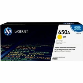 HP 650A Yellow Original LaserJet Toner Cartridge CE272A