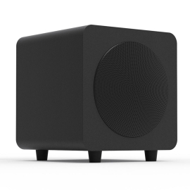 Kanto SUB6 200W 6" Sealed Powered Subwoofer, Matte Black KO-SUB6VMB-I