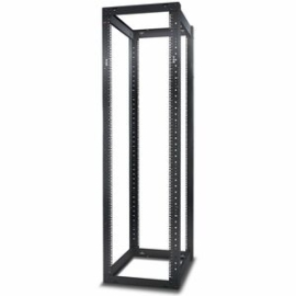 NetShelter 4 Post Open Frame Rack 44U Square Holes AR203A