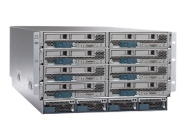 Cisco - Ucs 5108 Blade Server AC2 Chassis/0 Psu/8 Fans/0 Fex UCSB-5108-AC2=