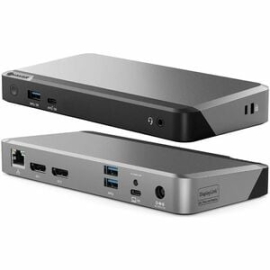 Alogic Universal Dual 4K Docking Station With 100W Power Delivery Prime DX2 Dock DUPRDX2-100
