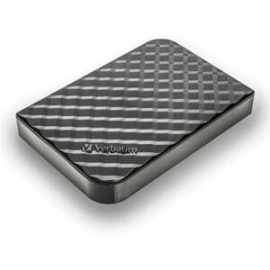 Verbatim Store 'n' Go 4 TB Portable Hard Drive - External - Diamond Black - USB 3.0 - 5400rpm - 1 Each 53223