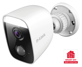 D-Link mydlink Full HD Outdoor Wi-Fi Spotlight Camera with Built-in Smart Home Hub (DCS-8630LH)