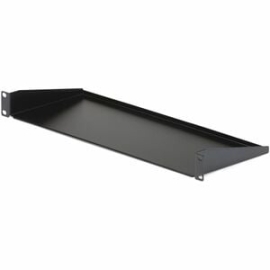 StarTech.com 1U Server Rack Shelf, Universal Rack Mount Cantilever Tray For 19" Network Equipment Rack, Heavy Duty Steel, 7" (17.8cm) Deep - 1U 19in Server Rack Cabinet Shelf 7in Deep - Eia/Eca-310 Cantilever Tray W/universal Fit In Data/Network Enclosur
