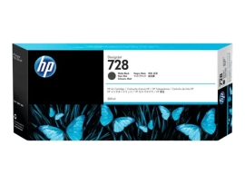 HP 728B 300ML Matte Black Designjet Ink - T730 / T830 3WX30A