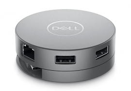 Dell DA310 USB-C Mobile Adapter (Grey) 450-AKMS