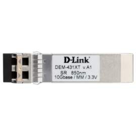 D-link 10gbase-sr Sfp Transceiver, 80/ 300m - Without Ddm- 80m: Om1om2 - 300m: Om3 Dem-431xt