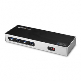 STARTECH.COM USB-C USB-A HYBRID 4K DOCK, DUAL DISPLAY, HDMI((2),DP(2),USB(6), USB-C, 3YR DK30A2DH