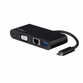 Startech Usb C Multiport Adapter - Vga / Usb 3.0 / Gbe - Power Delivery Charging (60W) - Mac