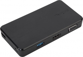 Targus Usb 3.0 & Usb-C Dual Travel Dock Dsu100Us