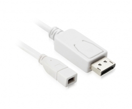 Ugreen High Quality 2m Display Port Male To Mini Display Port Female Cable White Acbausdptominidpf2m