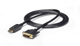 STARTECH.COM 2M DISPLAYPORT TO DVI ADAPTER CABLE, M TO M, 3YR DP2DVI2MM6