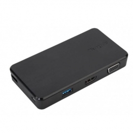 Targus USB 3.0 & USB-C Dual Travel Dock (DSU100US)