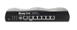 Draytek Multi WAN Router with 1 x GbE WAN, 1 x GbE WAN/LAN, and 3G/4G USB WAN port for Load Balancing and Fail-over, Vigor 2927