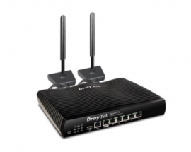 DrayTek Vigor 2927L Multi WAN Router with a Cat6 4G LTE SIM slot, 1 x GbE WAN, 1 x GbE WAN/LAN, 