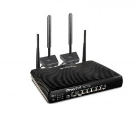 DrayTek Vigor 2927Lac Multi WAN Router with a Cat6 4G LTE SIM slot, 1 x GbE WAN, 1 x GbE WAN/LAN, 