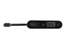 Startech.Com USB-C Multiport Adapter, HDMI, VGA, Dual Display, Aluminum, 3YR CDP2HDVGA
