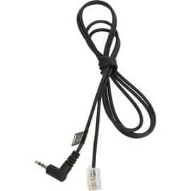 Cord With RJ10 To 2.5 Mm Jack 1 0 Meters For Panasonic Kx-T 7630 7633 7635 An GN9300 GN9120 Gn Ellipse GN8000 8800-00-75