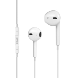 Kivee MT12 Earphone 3.5mm 1.2M White ELEKIVMT12