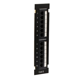 4Cabling 12 Port CAT6 Wall Mount Patch Panel 006.002.6122